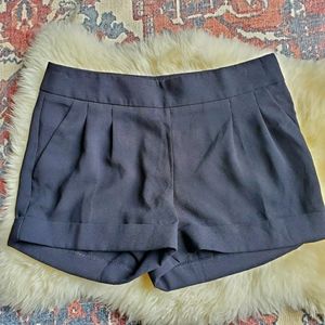 Express Black Dress Shorts